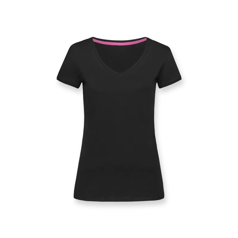 T-Shirt V-Kragen Damen