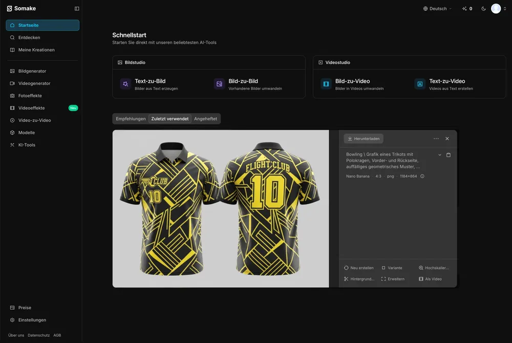 Ein kurzes, gelbes und schwarzes Trikot mit geometrischem Muster und der Aufschrift 'FLIGHT CLUB' sowie der Nummer 10 auf der Rückseite.